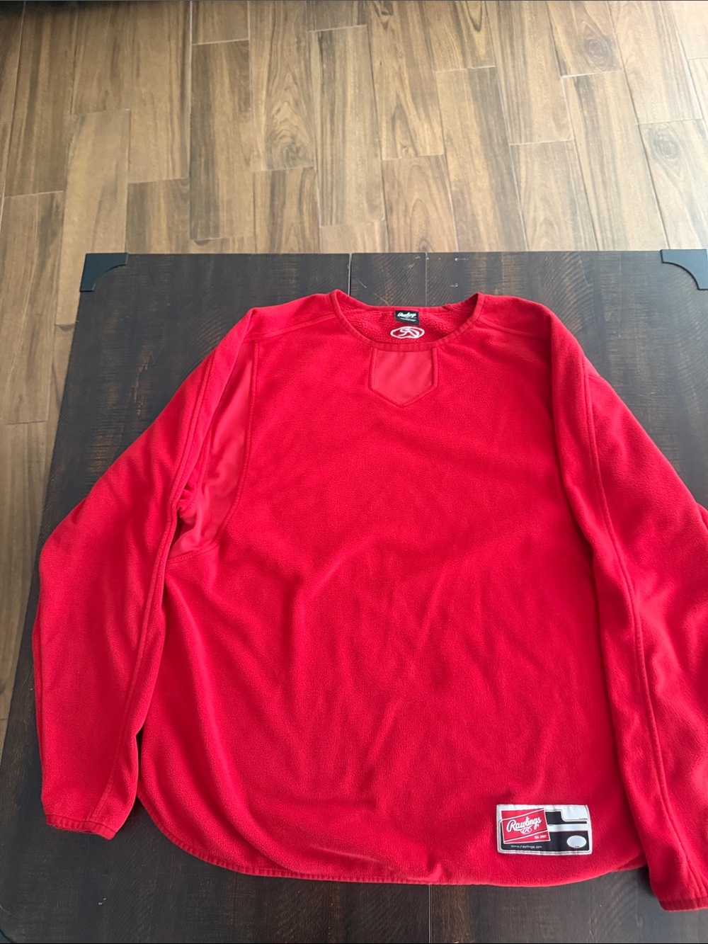 Rawlings Red Crewneck Athletic Sweatshirt